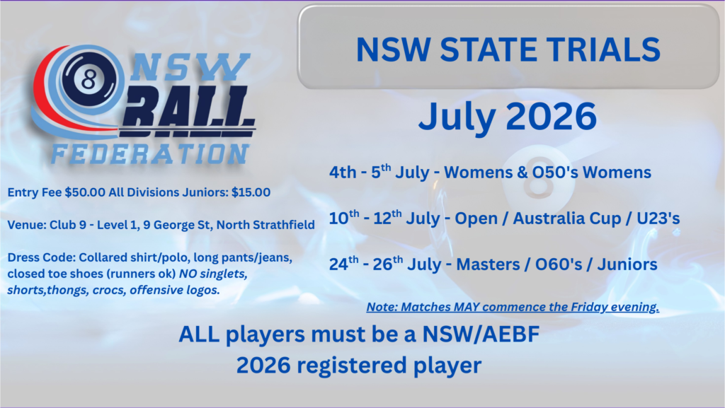 NSW STATE TRIALS
